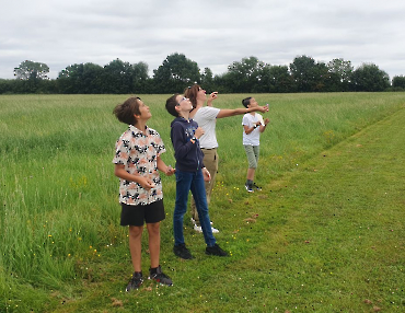 Journée découverte aéromodelisme avec les jeunes de Beaufort en vallée