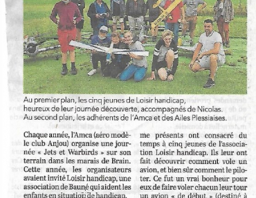 Courrier de l'ouest le 05 Juillet 2021 Jets et Warbird et Loisirs Handicap1