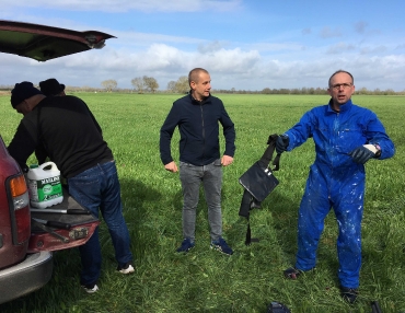 Travaux au terrain le 14 Mars 2020