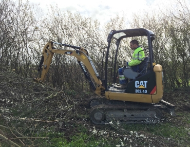 Travaux au terrain le 14 Mars 2020