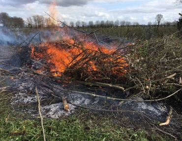 Travaux au terrain le 14 Mars 2020