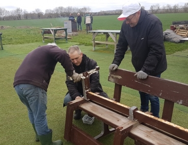 Travaux au terrain le 16 Mars 2019