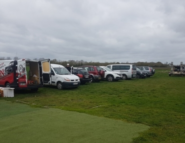 Travaux au terrain le 16 Mars 2019